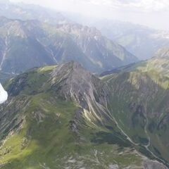 Flugwegposition um 11:11:00: Aufgenommen in der Nähe von Imst, Gemeinde Imst, Österreich in 2747 Meter